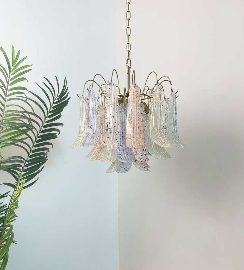 Venini Colorful Murano Glass Ceiling fixture Chandelier