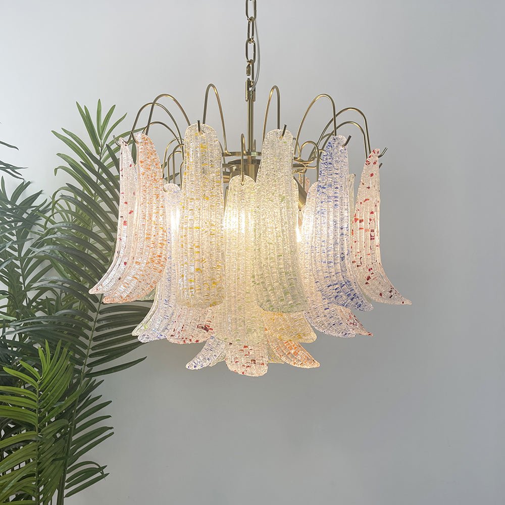 Venini Colorful Murano Glass Ceiling fixture Chandelier