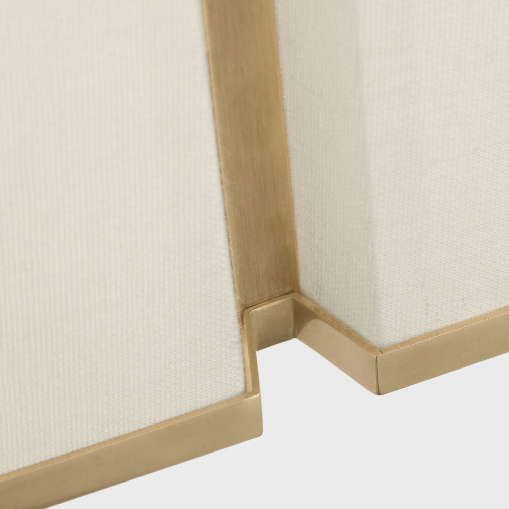 Columnar Fabric Sconce