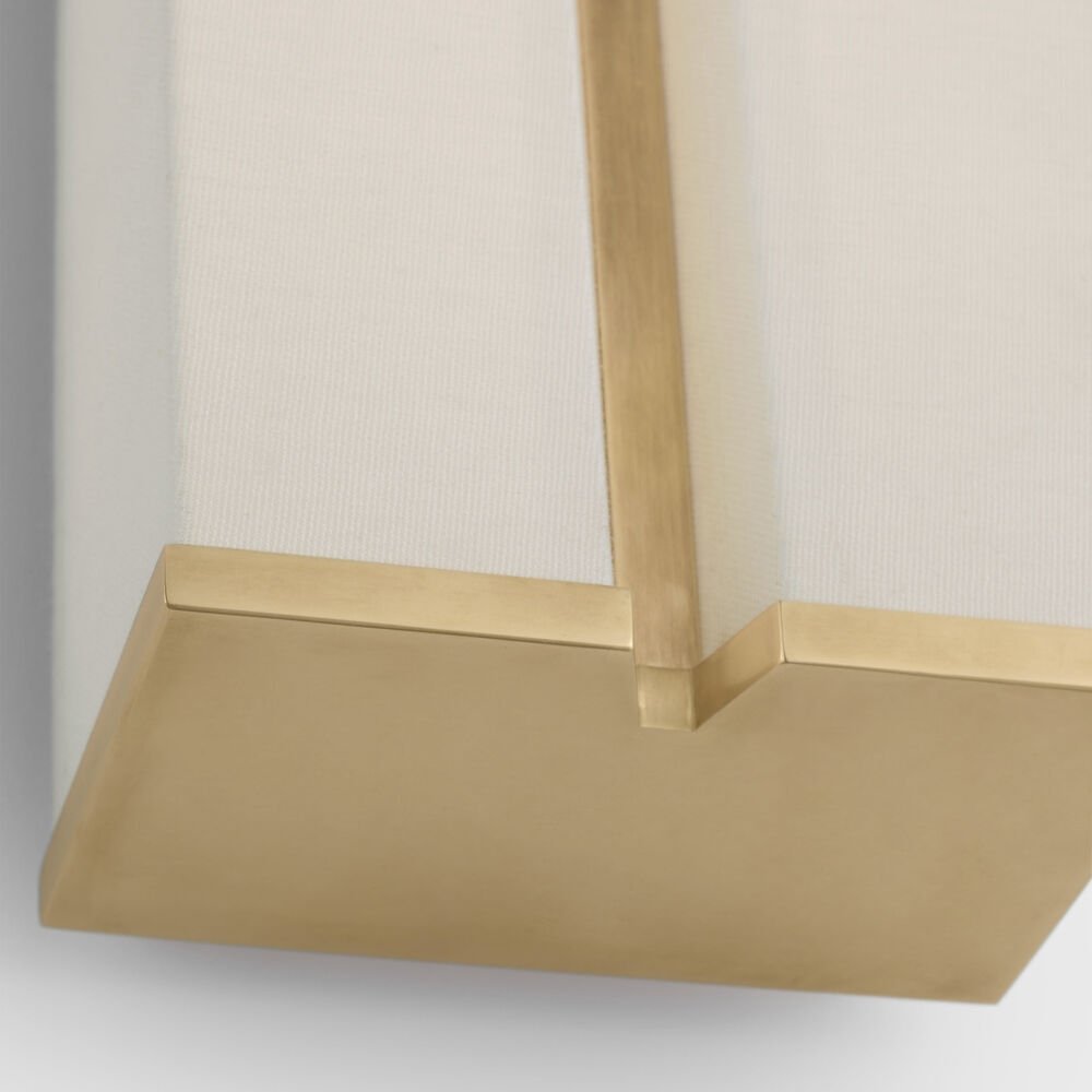 Columnar Fabric Sconce