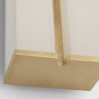 Columnar Fabric Sconce
