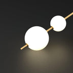 Vertical Globe Ceiling light fitting Pendant Lamp