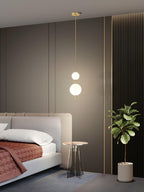 Vertical Globe Ceiling light fitting Pendant Lamp