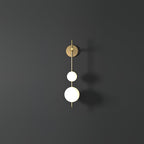 Vertical Globe Plug-in Lamp bracket Wall Lamp