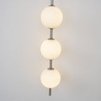 Vertical Globe Plug-in Lamp bracket Wall Lamp