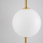 Vertical Globe Plug-in Lamp bracket Wall Lamp