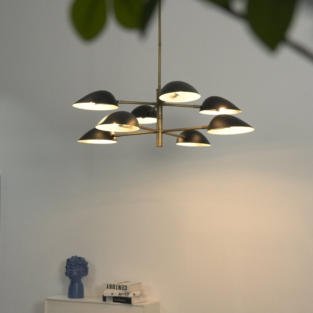 Vespera Brass Chandelier