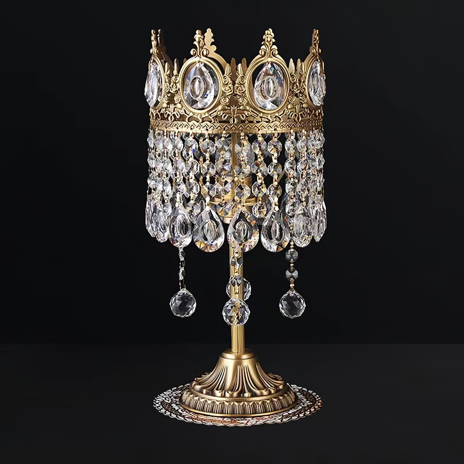 Vintage Crystal Task lamp Table Light