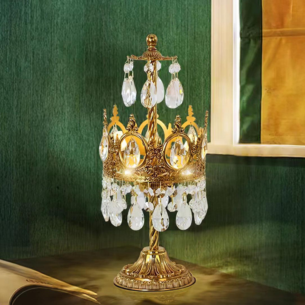 Vintage Crystal Task lamp Table Light