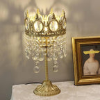 Vintage Crystal Task lamp Table Light