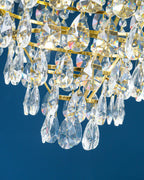 Vintage Crystal Crown Chandelier