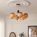 Vintage Caramel Globe Pendant light Chandelier