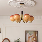 Vintage Caramel Globe Pendant light Chandelier
