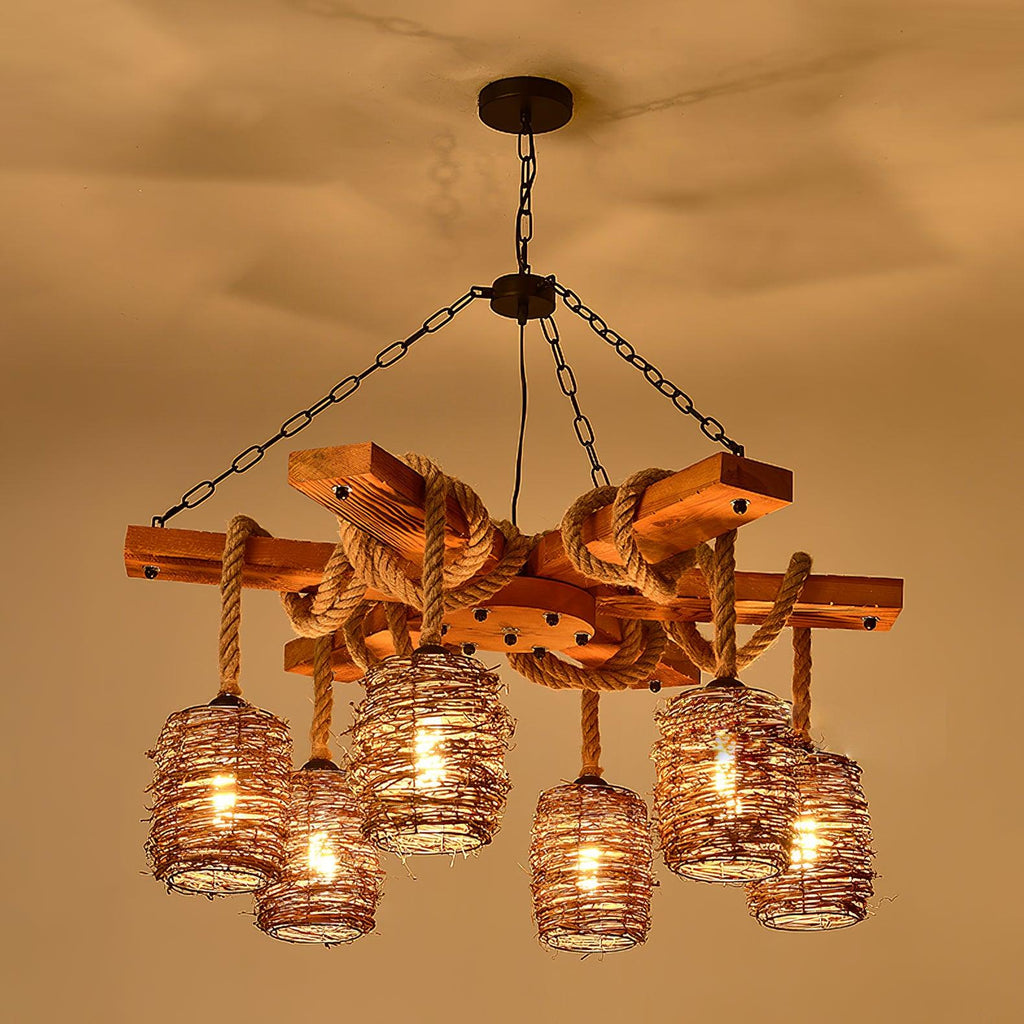 Vintage Farmhouse Ceiling fixture Chandelier