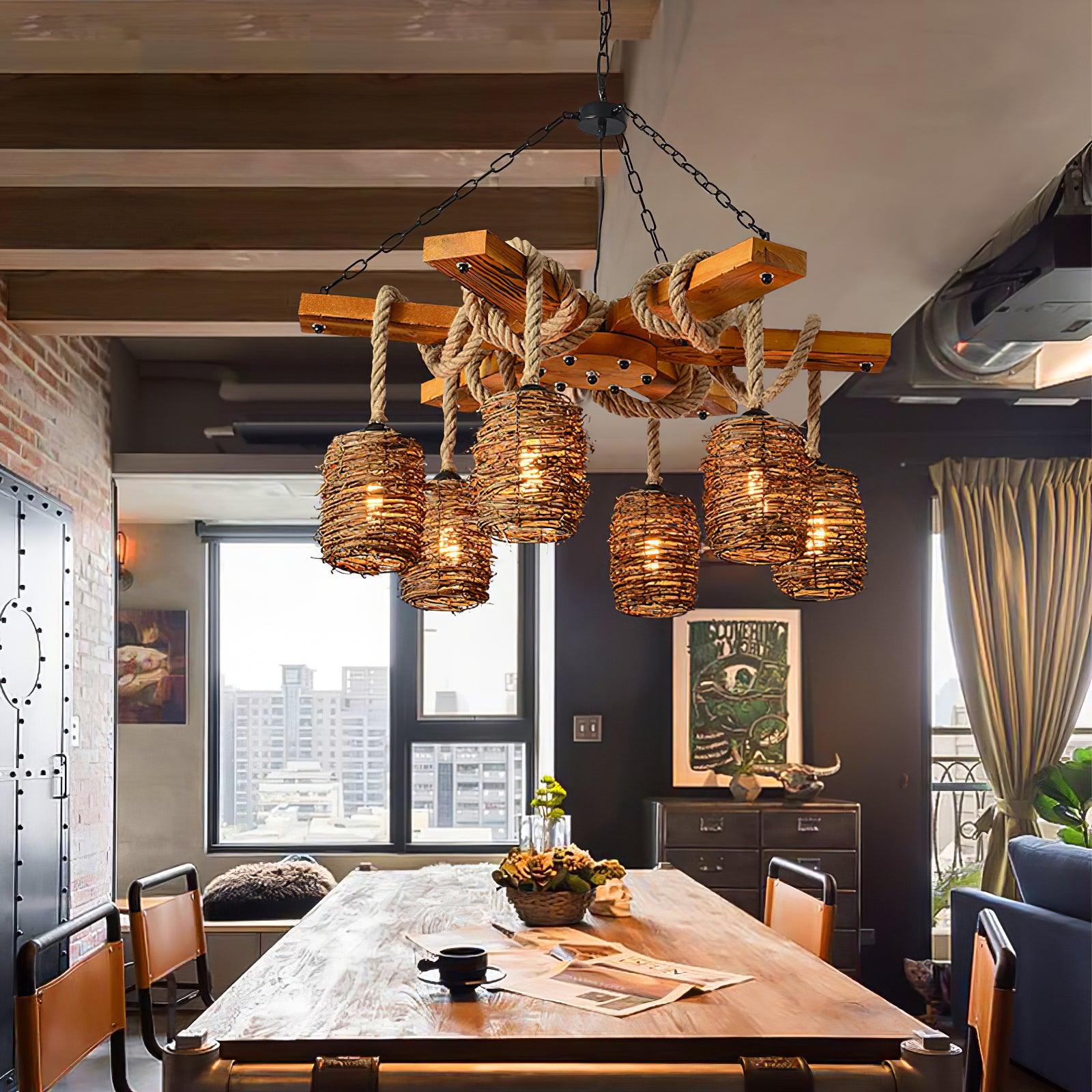 Vintage Farmhouse Ceiling fixture Chandelier