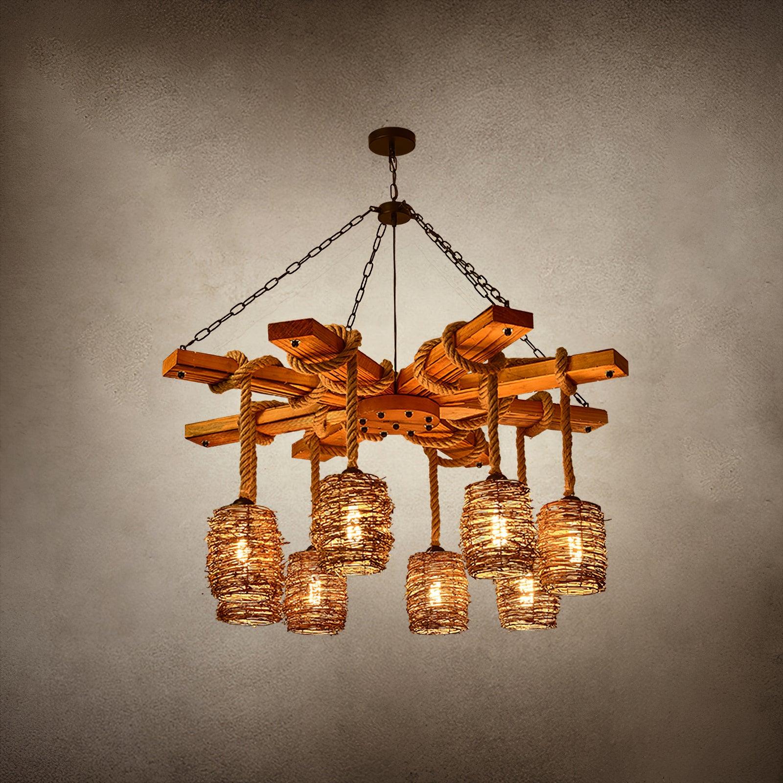 Vintage Farmhouse Ceiling fixture Chandelier