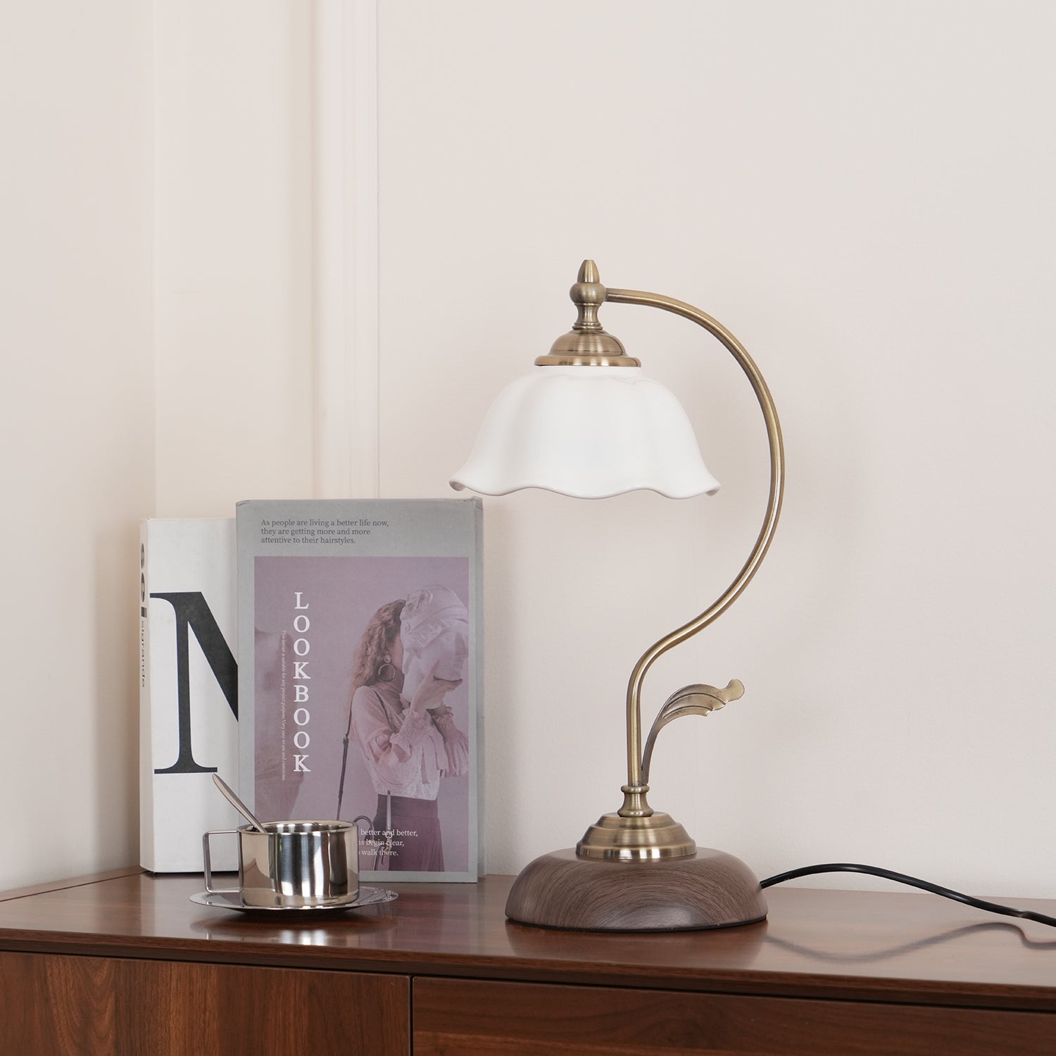Vintage Laiton Work lamp Table Lamp