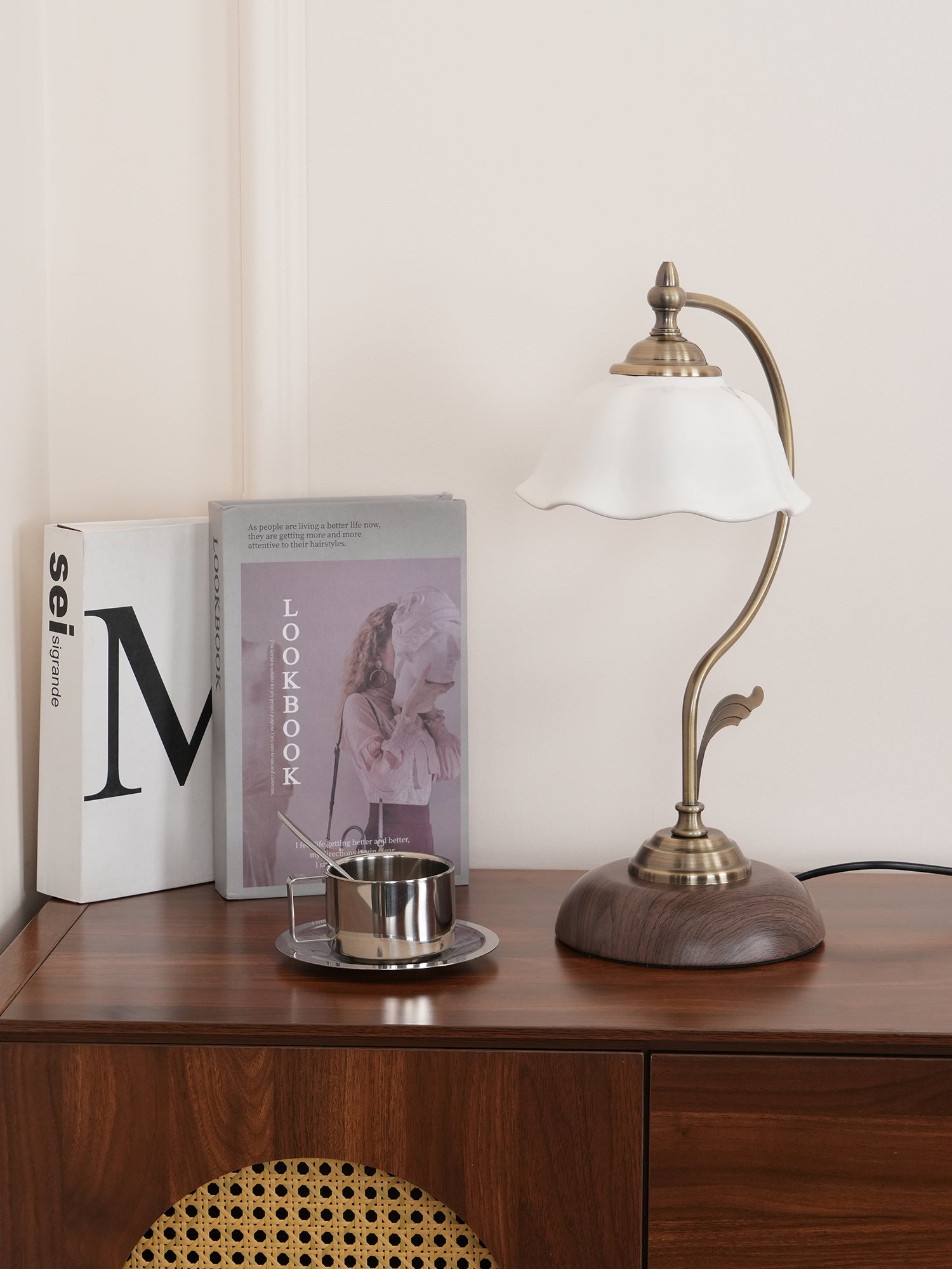 Vintage Laiton Work lamp Table Lamp