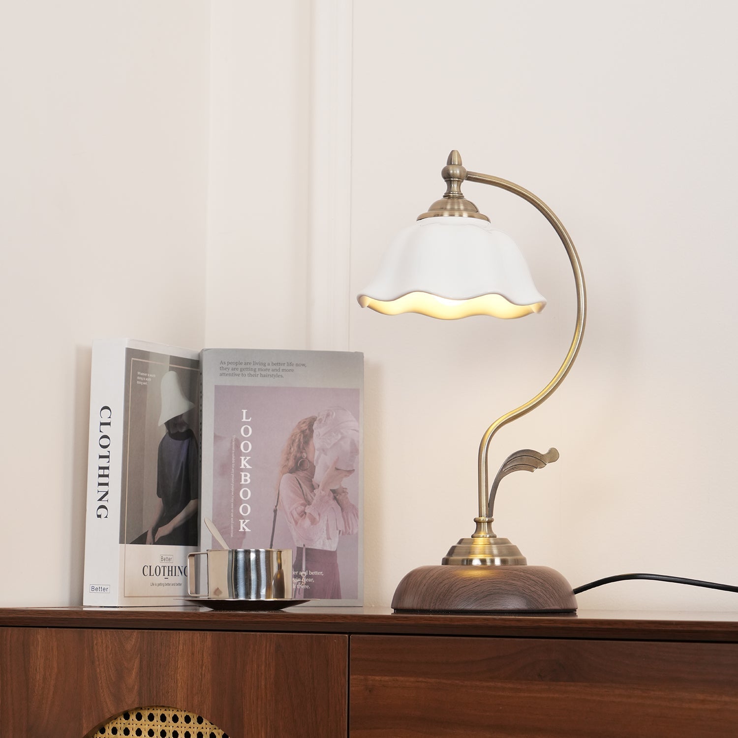 Vintage Laiton Work lamp Table Lamp