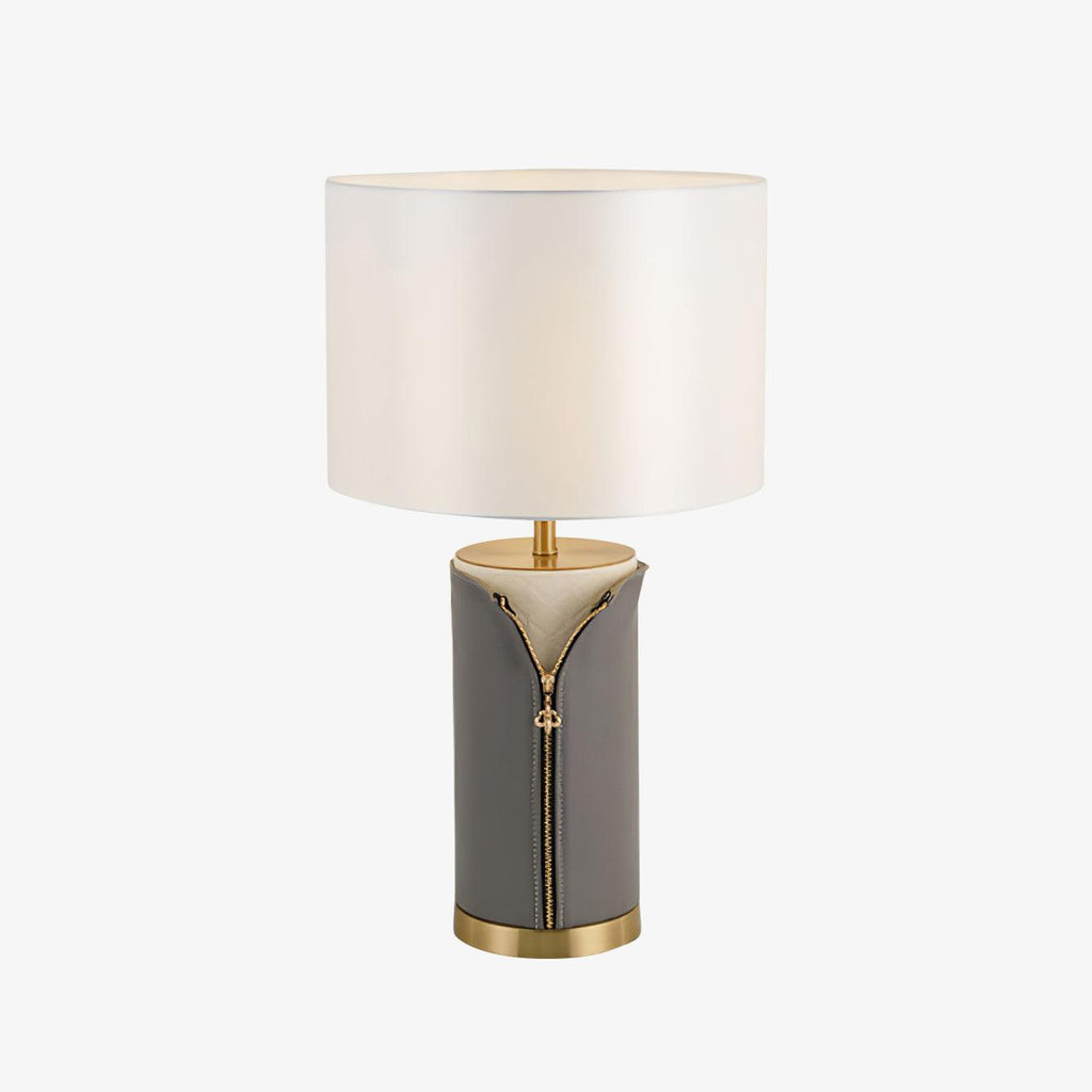 Vintage Leather Accent lamp Table Lamp