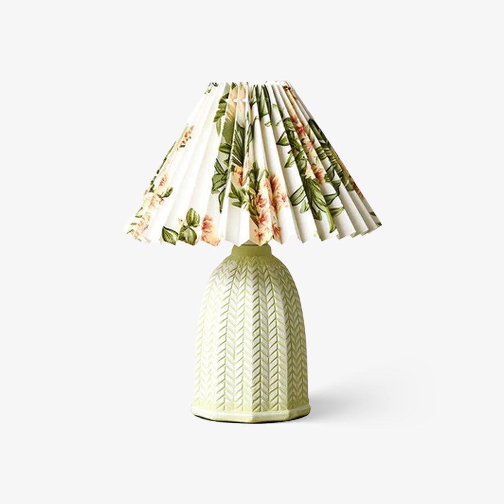 Vintage Pleated Task lamp Table Lamp
