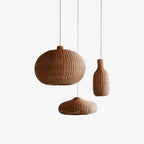 Vintage Rattan Hanging light Pendant Lamp