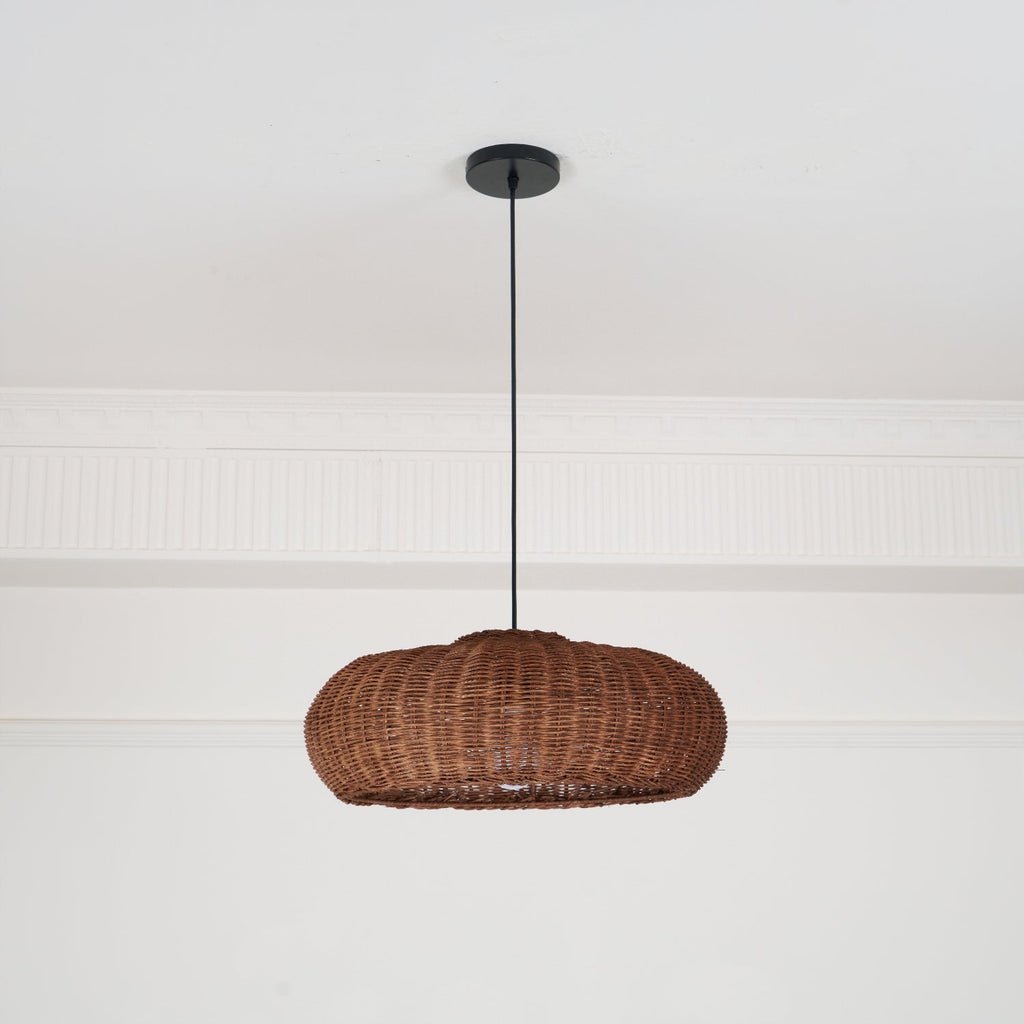 Vintage Rattan Hanging light Pendant Lamp
