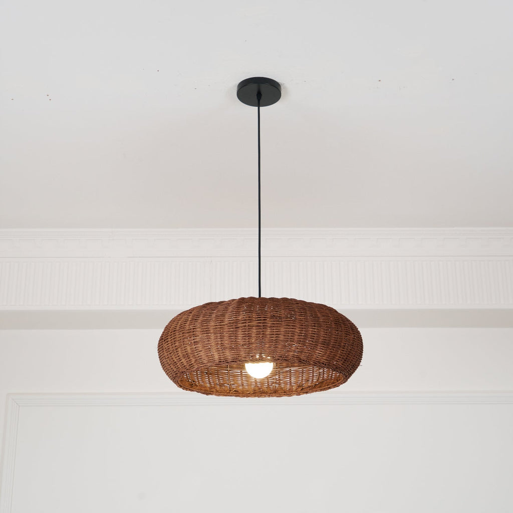 Vintage Rattan Hanging light Pendant Lamp