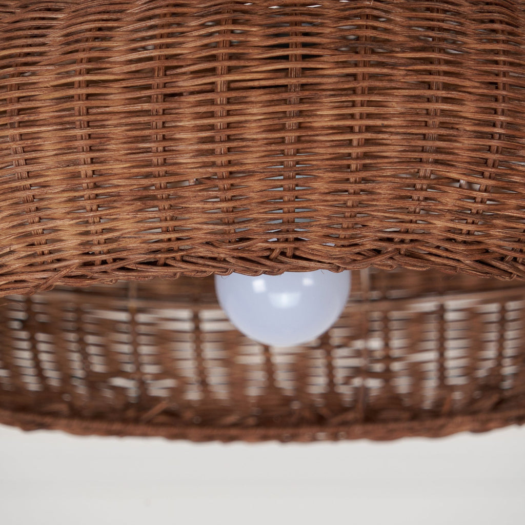 Vintage Rattan Hanging light Pendant Lamp