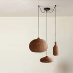 Vintage Rattan Hanging light Pendant Lamp