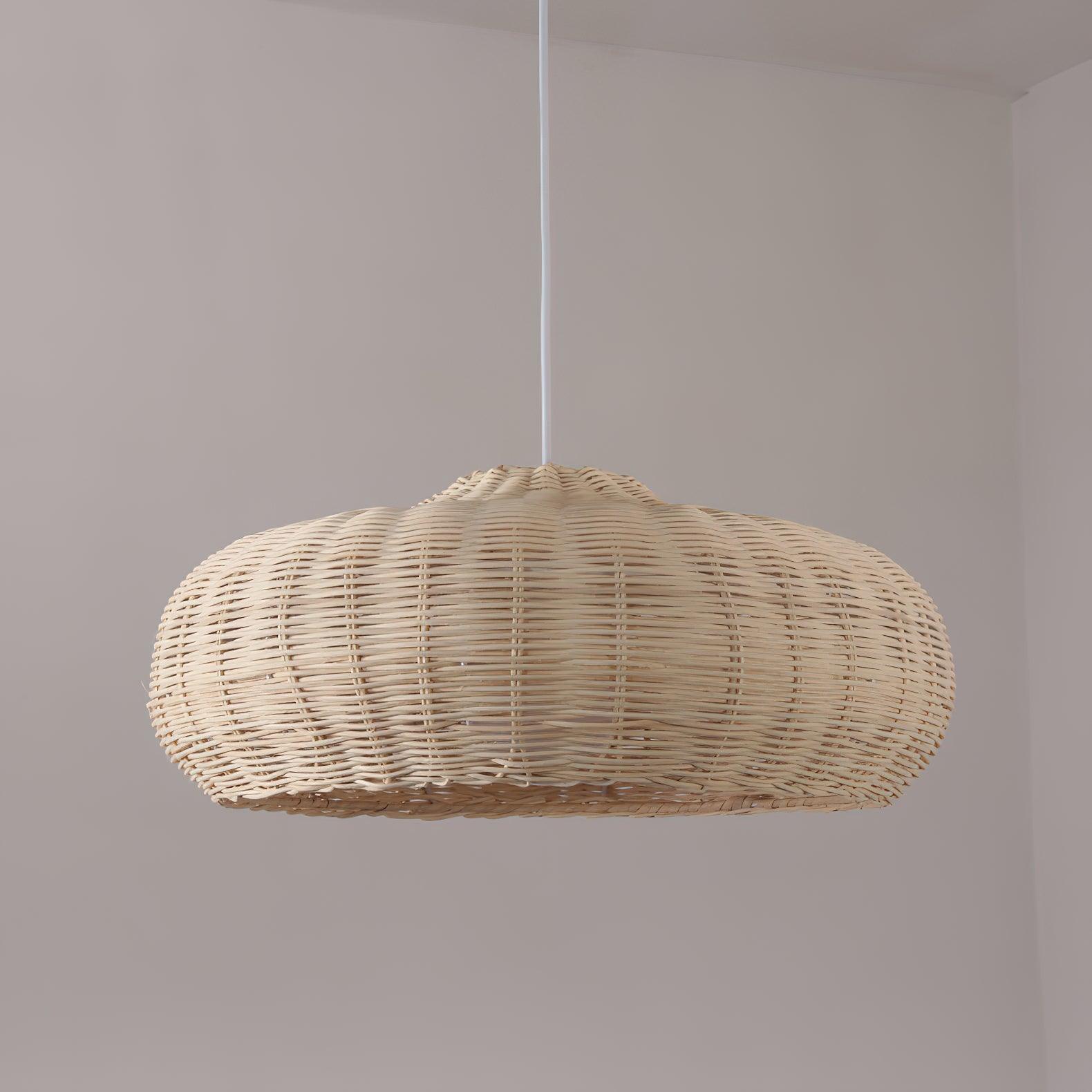 Vintage Rattan Hanging light Pendant Lamp