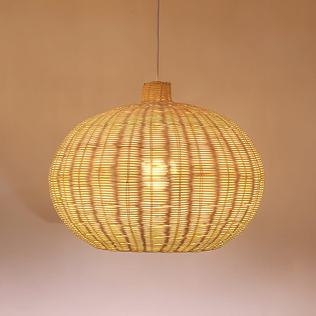 Vintage Rattan Hanging light Pendant Lamp