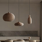 Vintage Rattan Hanging light Pendant Lamp