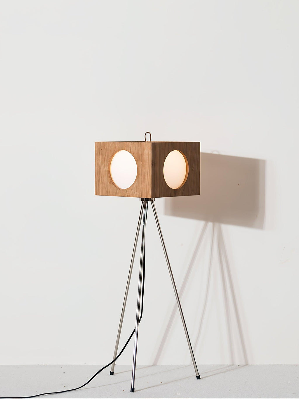 Vintage Tripod Camera Uplight Lamp Floor Lamp
