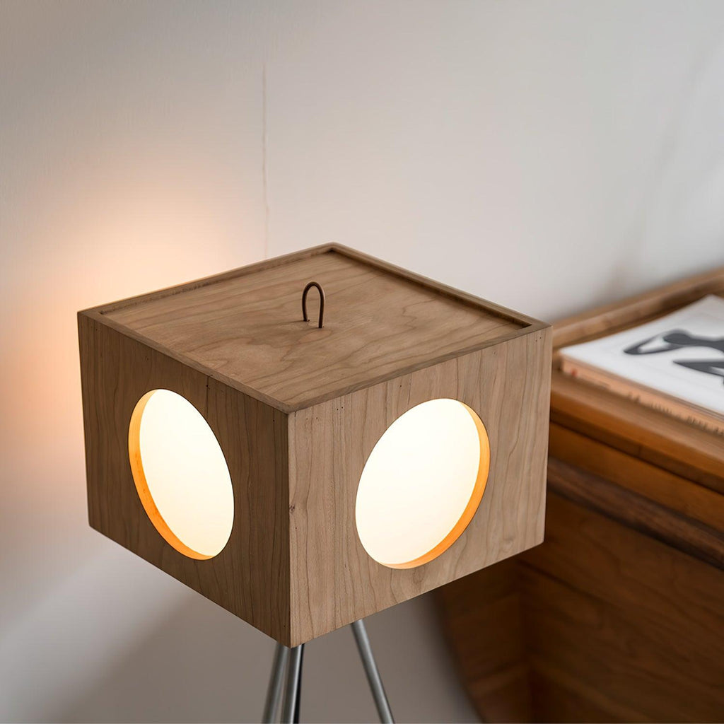 Vintage Tripod Camera Uplight Lamp Floor Lamp