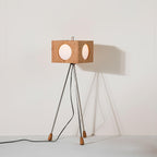 Vintage Tripod Camera Uplight Lamp Floor Lamp