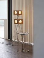Vintage Tripod Camera Uplight Lamp Floor Lamp