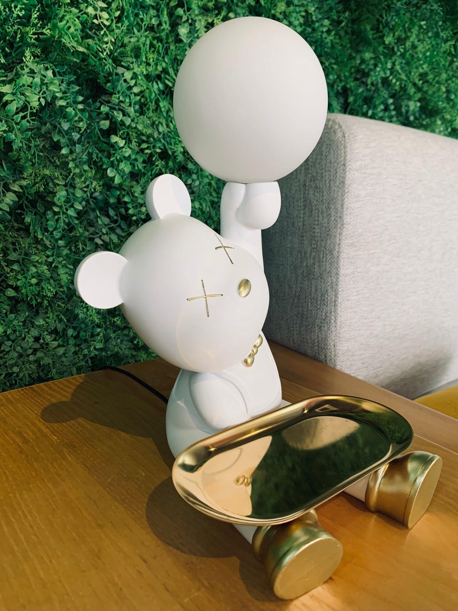 Violent Bear Tray Side table lamp Desk Lamp