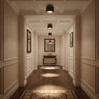 Volcanic Glow Ceiling Light