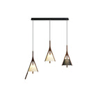 Nanzhi Wood Droplight Pendant Lamp