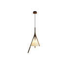 Nanzhi Wood Droplight Pendant Lamp