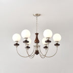 Retro Monique Gasolier Chandelier