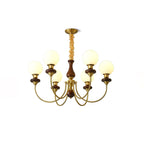 Retro Monique Gasolier Chandelier