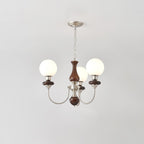 Retro Monique Gasolier Chandelier