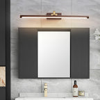 Walnut Color Linear LED Wall-mounted light Wall Light