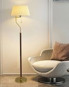 Walnut Whisper Tall Lamp Floor Lamp