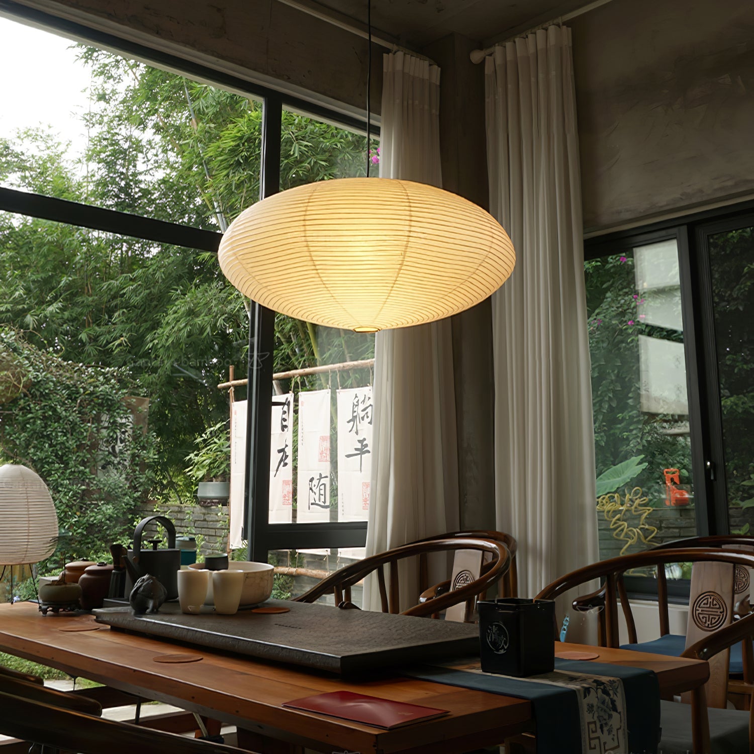 Washi Paper 15A Ceiling light fitting Pendant Light