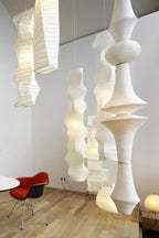Washi Paper E Ceiling light fitting Pendant Swag Light