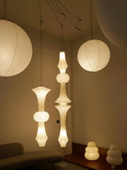 Washi Paper E Ceiling light fitting Pendant Swag Light