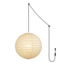 Washi Paper Houselight Pendant Swag Lamp